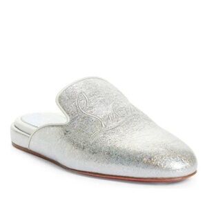 Christian Louboutin Donna Coolito Logo Disco Mule Slipper RETAIL 895